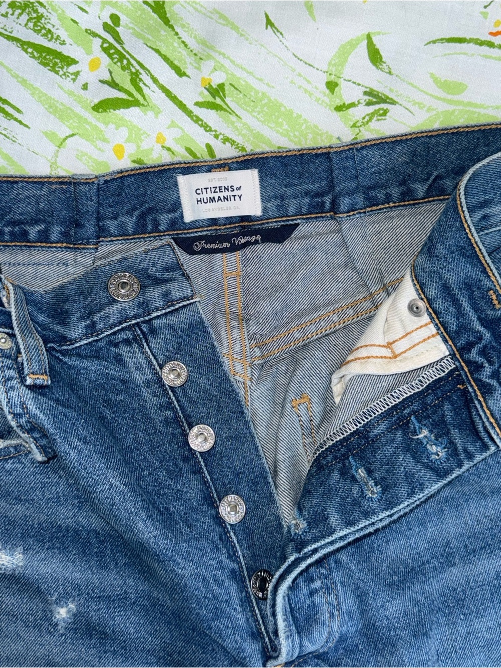 Citizens of Humanity premium vintage horseshoe barrel jeans - Picture 3 of 16